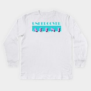 Undercover Agent Kids Long Sleeve T-Shirt